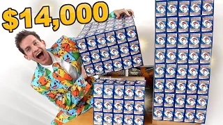 *NOT CLICKBAIT* Buying a $14,000 Pokémon Card Mystery Box