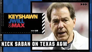 Nick Saban singles out Texas A&M for taking advantage of NIL rights 👀 | KJM