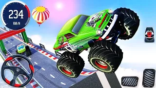 Monster Truck Mega Ramp Extreme Racing -Impossible GT Car Stunts Driving - Android GamePlay #18