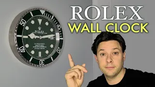 ROLEX WALL CLOCK REVIEW #rolex #watch