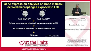 Professor Peter Libby - 'Ageing, cancer & CV disease – do they have a common root?'