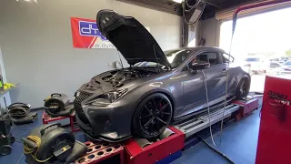 Lexus RC350 Dyno (PPE Headers, ARK Catback, Takeda Intake, and RRRacing Tune)