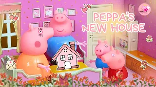 PEPPA MOVES TO A NEW HOUSE | TOYS LEARNING VIDEO | PEPPA'S PLAYHOUSE