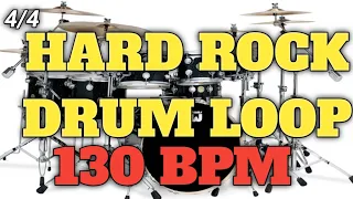 HARD ROCK DRUM LOOP | 130 BPM