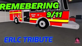 ERLC 9/11 police and firefighter tribute remembering 9/11 ( ERLC tribute ) (Roblox tribute)