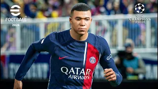 eFootball™ 2024 - Realistic Camera | Paris St Germain v AC Milan | PC