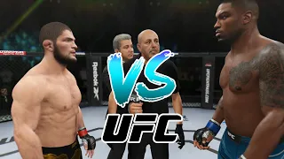 Khabib Nurmagomedov vs. Walt Harris | EA Sports UFC 4 - K1 Rules o