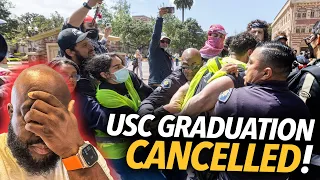 "We Won't Be Able To Walk the Stage..." Students Angry After USC Cancels Graduation Over Protests