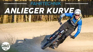 Kurventechnik für Anlieger | MTB Fahrtechnik Tipps & Tutorial für Steilwandkurven