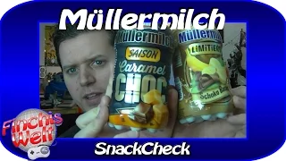 Müllermilch Schoko-Banane & Caramel-Choc // Snack Check #51