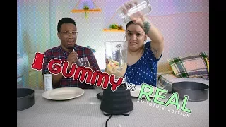 Gummy vs Real (Smoothie Edition)