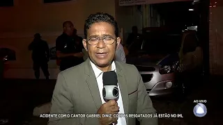 Acidente com Cantor Gabriel Diniz: corpos resgatados já estão no IML - Jornal do Estado