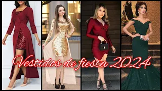 VESTIDOS DE FIESTA MODA 2024 #moda2023mujer #vestidosdefiesta #dressesideas #dressdesigning #vestido