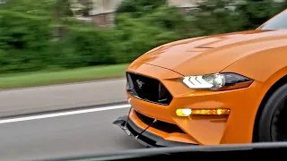 2018 Mustang gt 6mt vs 2020 tuned 10 speed mustang gt (10spd gets the Hit)