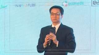 Phó Thủ tướng Chính phủ VŨ ĐỨC ĐAM phát biểu tại Techfest 2017