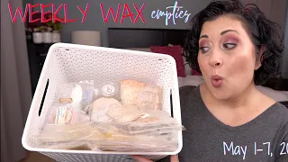 Weekly Wax Empties! | 2024 | Week Ending May 7th!