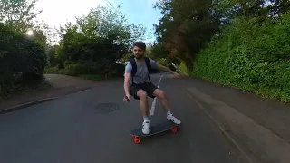 Learning to slide on a Comet Cruiser - day 2