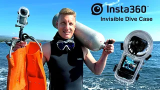 New Insta360 Invisible Dive Case. Footage from 50 m depth.