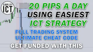 20 Pips A Day GUARANTEED Using BEST ICT Asian Killzone Strategy (GET FUNDED WITH THIS HACK)