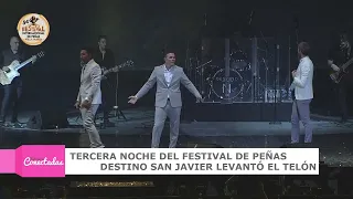 CONECTADAS estuvo la tercera noche en el festival de Peñas