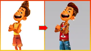 Luca Alberto Glow Up Into Rich Kid Full  - Luca Pixar Disney Transformation