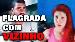 FLAGRANTE DE TRAIÇÃO: HOMEM FLAGRA ESPOSA BÊBADA COM AMANTE DA PIOR FORMA