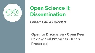 OLS-3 Week 8 Open Science II: Dissemination