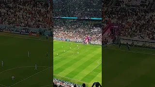 Cristiano Ronaldo Entry Crowd Wonderful Reaction FIFA WORLD CUP QATAR 2022 #cristianoronaldo #shorts