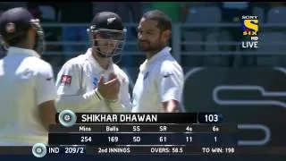 Full HD Highlights | A sea saw battle | India vs New Zealand 1st test Feb 2014