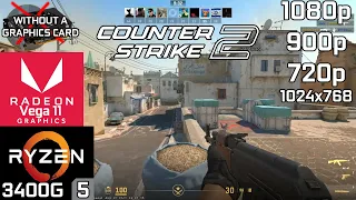 Counter Strike 2 - Ryzen 5 3400G Vega 11 & 16GB RAM