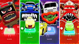 Bus Head Eater 🆚 Rally Truck Eater 🆚 Garbage truck 🆚 Spider Truck Eater tileshop EDM rush #2024