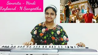 Señorita | Zindagi Na Milega Dobara | Hindi | Hrithik Roshan | Spanish Shankar-Ehsaan-Loy | Keyboard