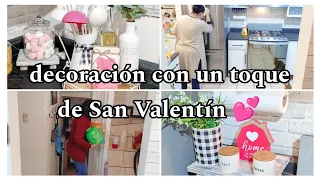 DECORACIÓN DE SAN VALENTÍN DE MI COCINA SIN GASTAR//LIMPIEZA Y ORGANIZACIÓN DEBAJO DE LAS ESCALERAS.