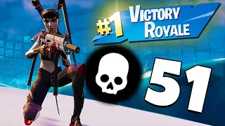 51 Elimination Solo vs Squads Zero Build Win (Chapter 4 Season 2 Full Gameplay HD)