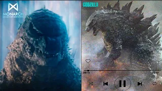 Godzilla vs Ion Dragon scene, but with the Godzilla 2014 soundtrack || Monarch Legacy of Monsters