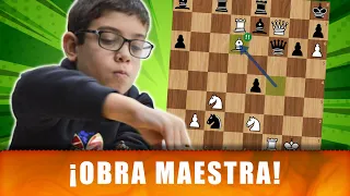 ¡LA PARTIDA MÁS BRILLANTE del PRODIGIO ARGENTINO de 10 AÑOS! (100% DE PRECISIÓN) | Faustino Oro