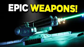 MORE WEAPONS In Space Engineers! MWI Weapons Pack!