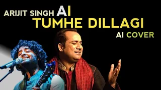 Arijit Singh AI - Tumhe Dillagi | Rahat Fateh Ali Khan | BankimM