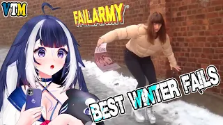 Shylily Reacts To Best Winter Fails by FailArmy | Let's GO!