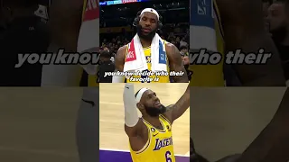 Shaq asks LeBron if he’s now the GOAT 🐐 #lebronjames #shaq #shorts