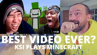 KSI Is The Funniest Minecraft Player Ever (BEST REACTION!) this video is HILARIOUS! | Quackity