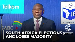 South Africa’s Ramaphosa calls for unity after his ANC loses majority