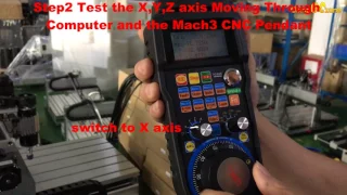 The MPG Handwheel to Control the Mach3 CNC Machine