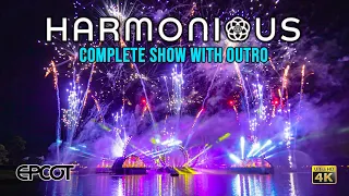 Harmonious Fireworks Full Show with Outro Japan Pavilion 4K EPCOT Walt Disney World 2021 12 30