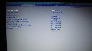 Как зайти в bios/boot menu Lenovo