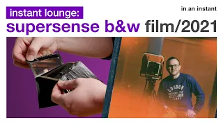 Shooting Supersense B&W film, 8x10, and what's coming up in 2021 [Instant Lounge]