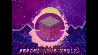 Minecraft SWEDEN (Calm 3) - 80s/synthwave remix