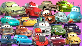 Looking For Disney Pixar Cars Lightning McQueen, Cruz Ramirez, Jackson Storm, Snotrod, Komodo
