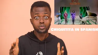 FIRST TIME HEARING ABBA  -  Chiquitita in spanish REACTION!!!😱