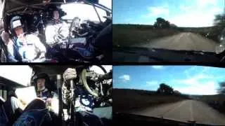 Novikov vs. Ostberg Onboard SS09; WRC Philips LED Rally Argentina 2013